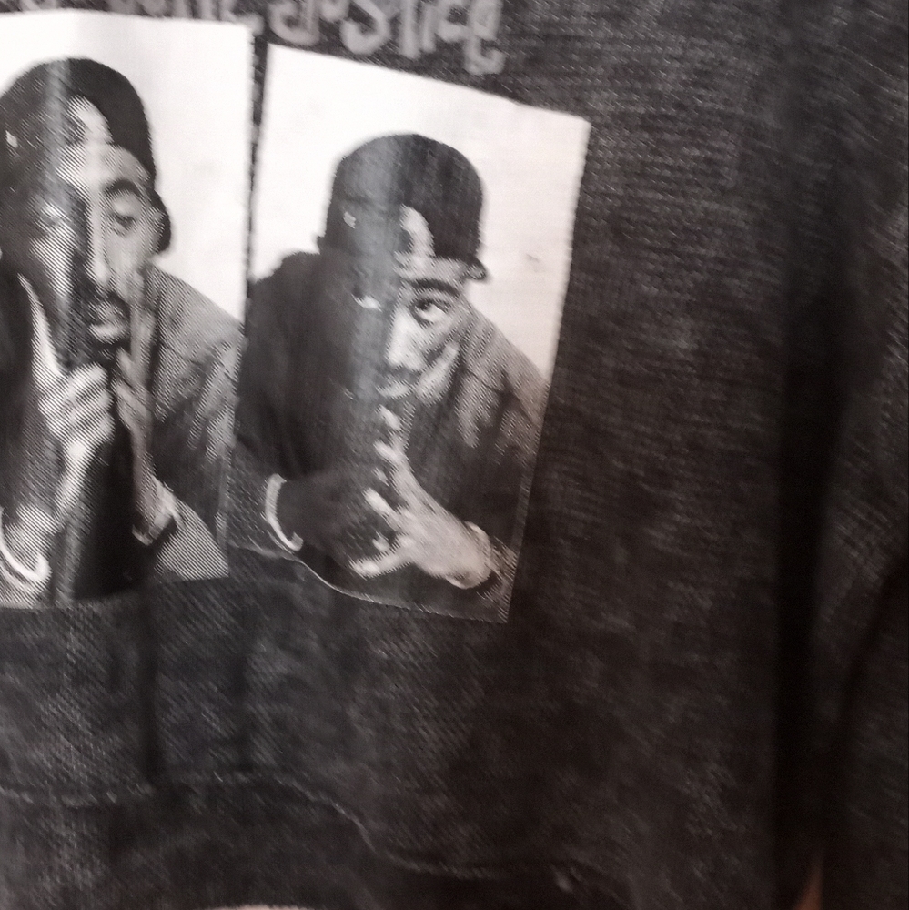 Chemistry Shirt Top Crop Long Sleeve 'Poetic Justice' Tupac Fandom 2021 - Picture 5 of 10